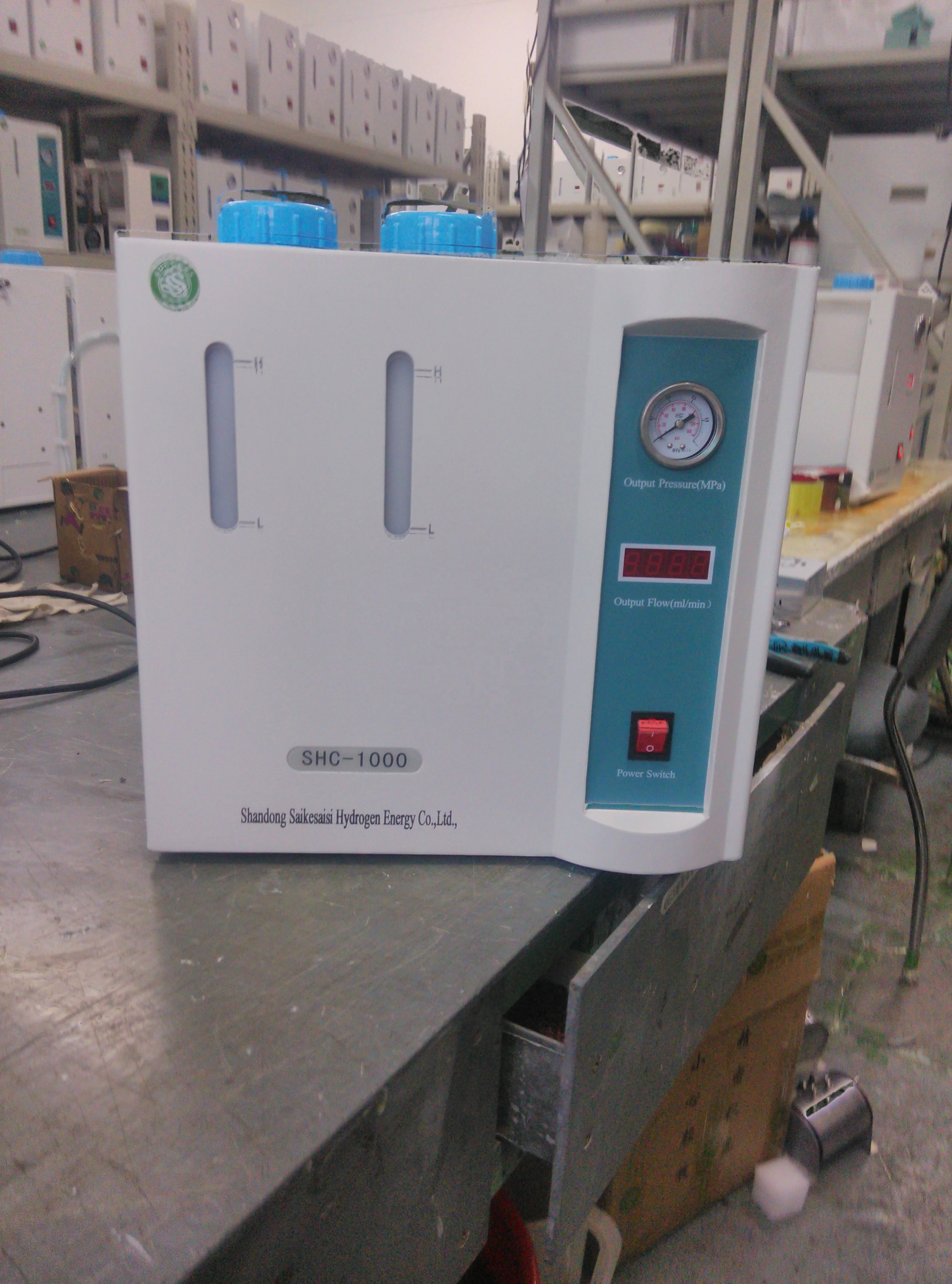 SHC-1000 Balloon Hydrogen Generator Water Electrolysis Instrument 1LPM