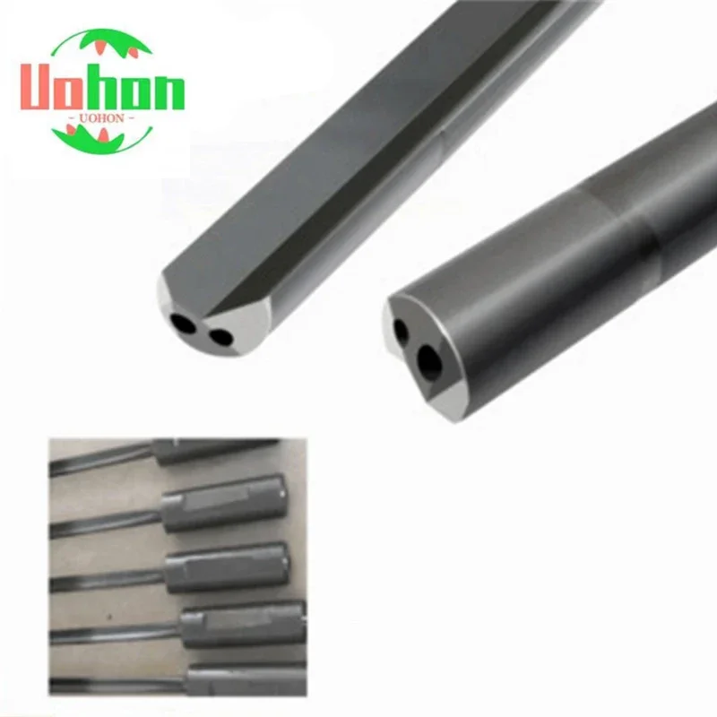 

Deep Hole Gun Drill Bit Carbide Head Cannon 6mm-9.5mm Diameter 300mm Length CNC Inner Coolant Cutting Tool V-shape Customized