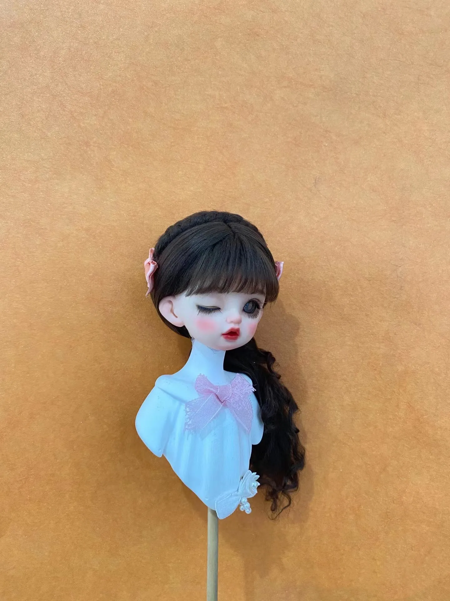 

Doll Accessories OB11 Curly Wigs 1/4 1/6 1/8 BJD Doll Hair Free Shipping