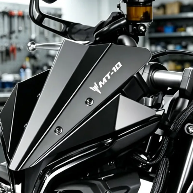 New Motorcycle Accessories Sports WindScreen Front Windshield Visor Deflector FOR YAMAHA MT10 MT-10 MT 10 SP 2022 2023 2024 2025