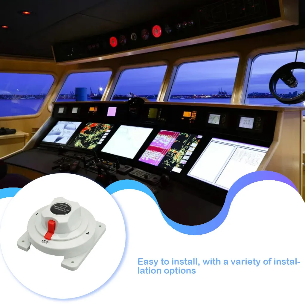 قارب بطارية محدد التبديل المعزل ملحق إمدادات الطاقة قطع المكونات اغلاق مفاتيح الملحقات صمام التحكم #3