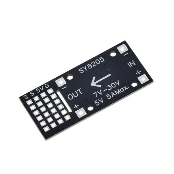 DC-DC MP2482 SY8205 5A voltage reduction module 7V-24V to 5V servo drive power board