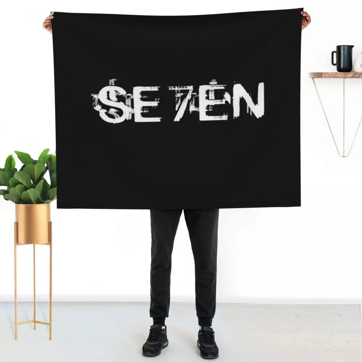 Everything You Wanted to Know About Se7en and Were Afraid To Ask Throw Blanket Warm Luxury Designer funny gift Soft Blankets