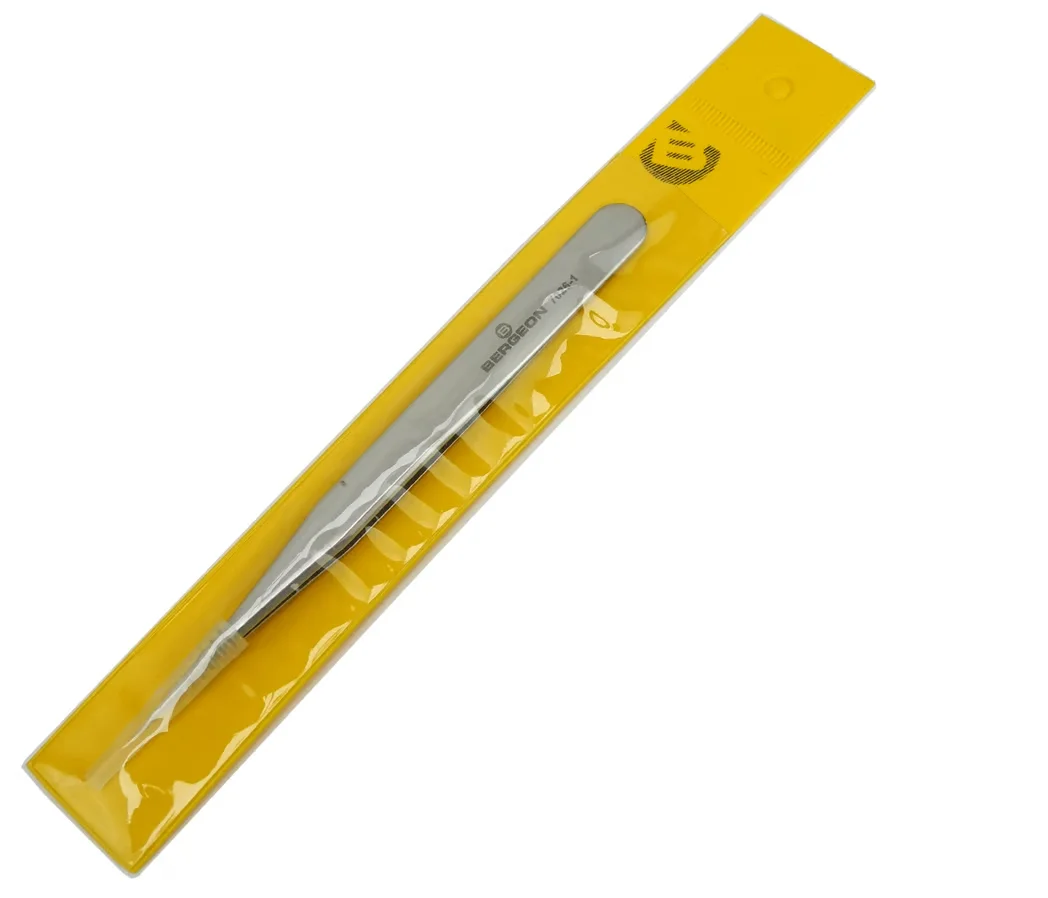 Bergeon 7026-1 Tweezer Antimagnetic Strong Perfect Finish