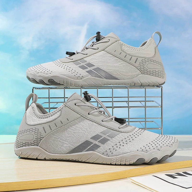 Men's and women's upstream shoes, outdoor hiking shoes, breathable beach shoes, non-slip and quick-drying water sports shoes