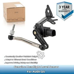 Hakiki OEM ön sol yan far seviye sensörü 8R0941285E,8R0941285G AUDI Q5 için 2.0/3.0/3.2 2008-17,Q5/AUDI TDI 2012-2017