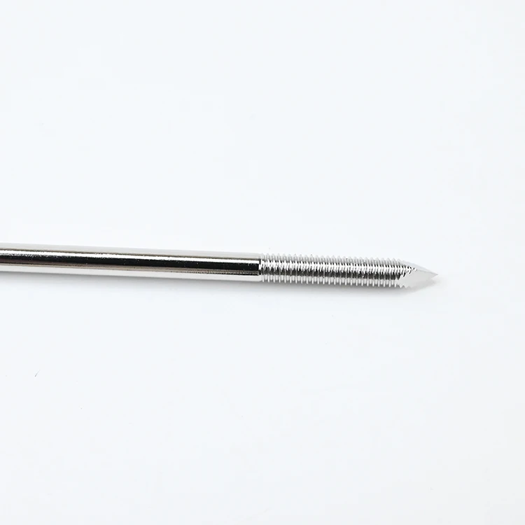 Veterinary Well Trust Kirschner Wire Thread Trocar Orthopaedic Surgery Stainless Steel CE Certified