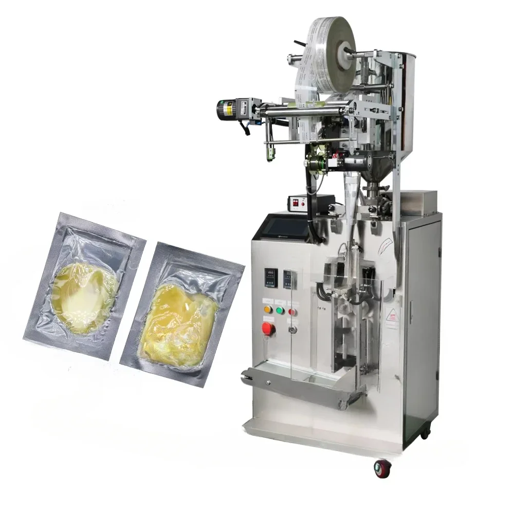 For  automatic 5 10 15 20 gram sachet ketchup cream packing machine jam sauce paste milk butter packaging machine