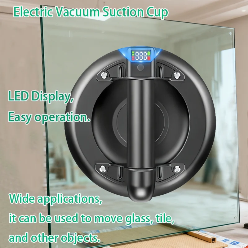 

Vacuum Suction Cup 200 Kg Carrying Capacity 8 Inch Vacuum Suction Cup Heavy Duty Lifter for Granite Tile Glass Manual Lifting