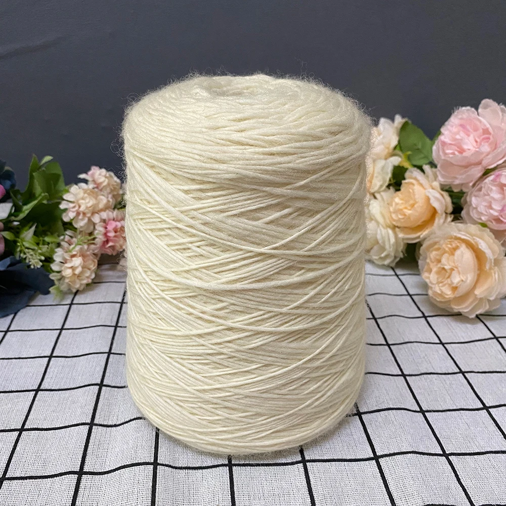 Hand Knitting Coarse Wool Yarn, DIY, Soft, Warm, Baby Line, Scarf, Shawl, Sweater, 100% Wool, 500 g/PC