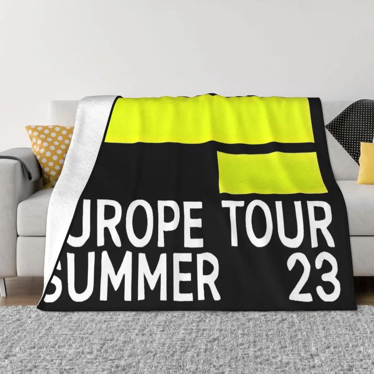 Charlotte De Witte Europe Tour 2023 1 Plush Bed Blankets Couple Blankets Custom Blanket Personalized Throw Blanket