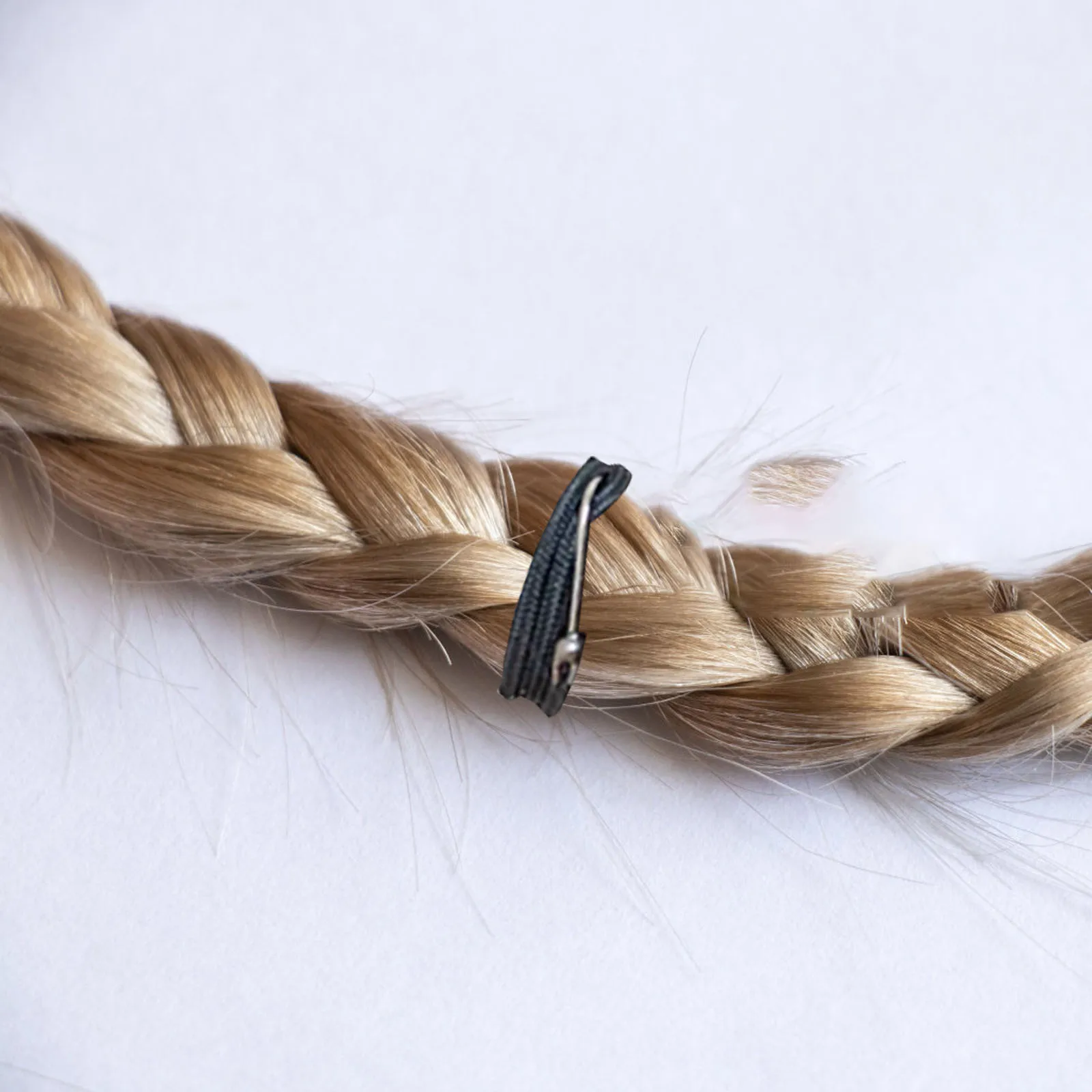 

12pcs Ponytail Holder Hooksdurable Elastic Rubber Bands Women Hair Accessories Thick Long Hook Design Hairband Tools