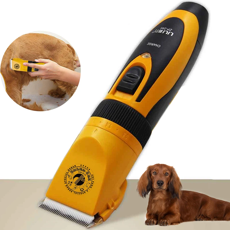 Professional Pet Hair Clipper for Dogs & Cats Electric Puppy Trimmer Rechargeable Animals Grooming Shaver Hair cutter Machine