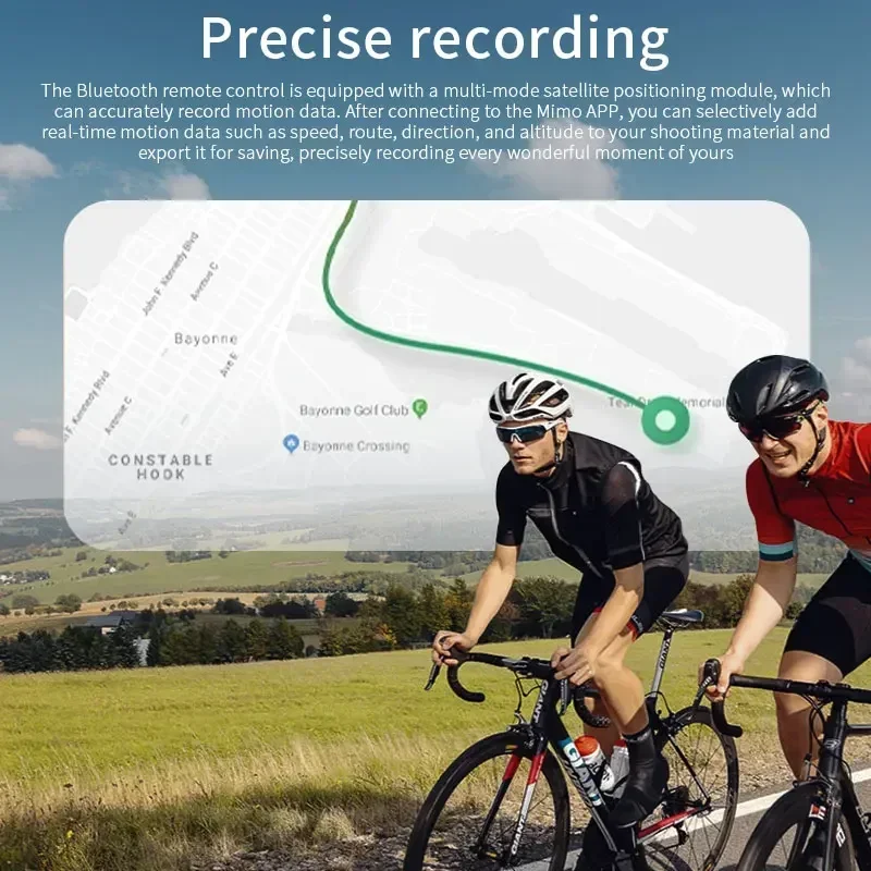 Action 5 Pro GPS Bluetooth Remote Controller For DJI Action 4 Sport Camera Accessories 25M Wireless Remote Control Wrist Watch