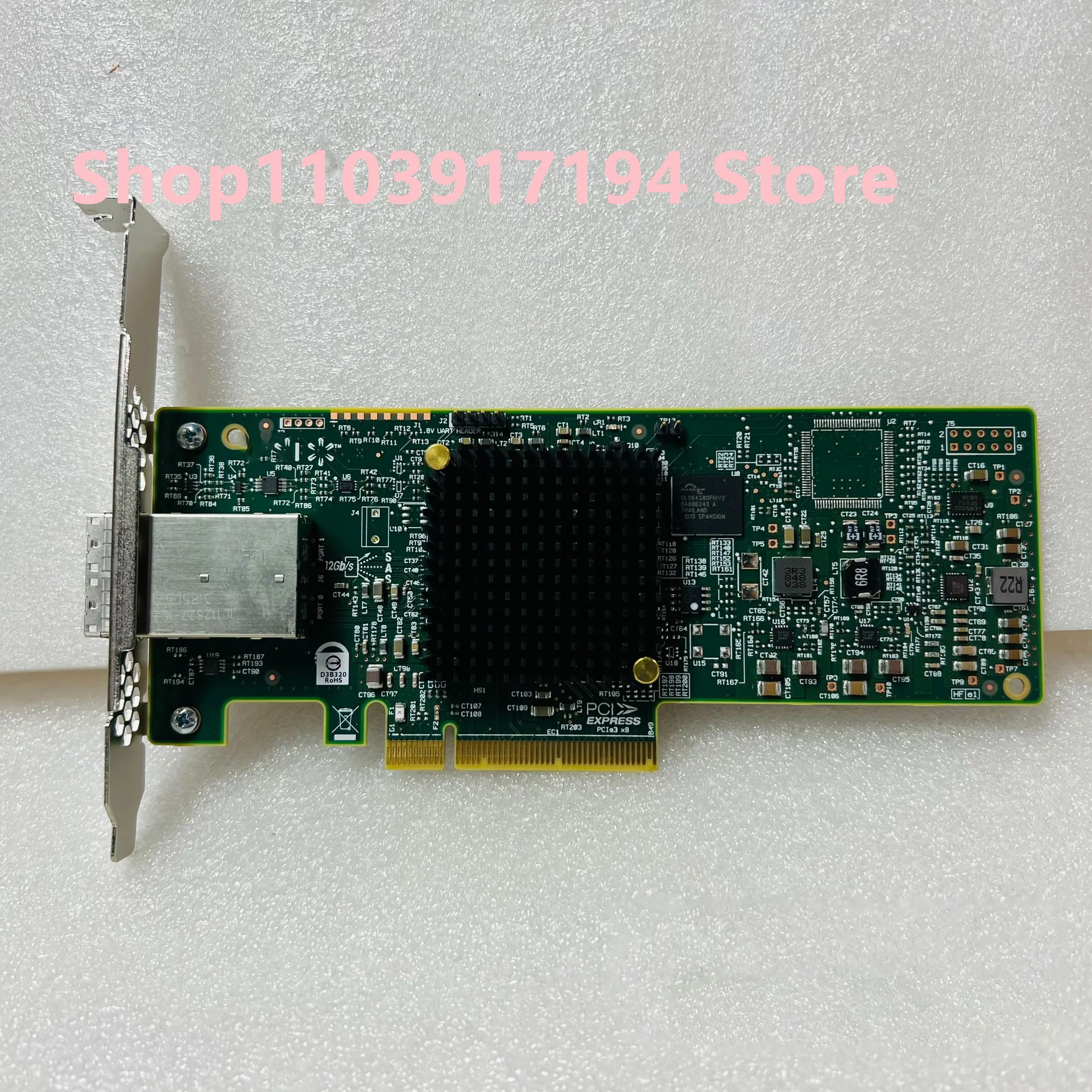 FOR  LSI 9300-8e LSI00343 SAS3008 prepose 12Gb HBA  Array card SAS SATA