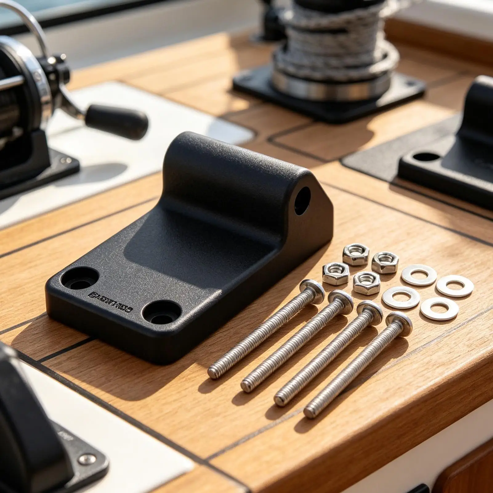 Downriggers Mount Tilt Base For Boat Parts Downriggers Adapter Plate For Kayak Pontoon Camping Marine Lake Outdoor