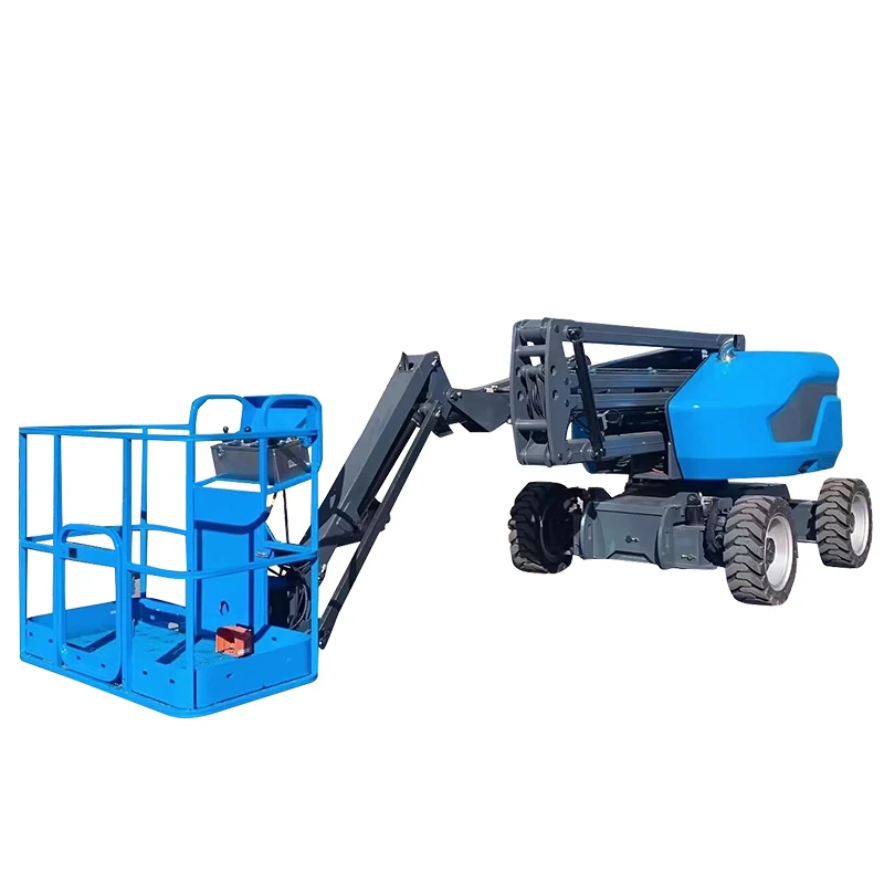 Customized 40ft Articulated Boom Lift Man Platform Aerial Work Platform With Convenient Loading And Unloading Features