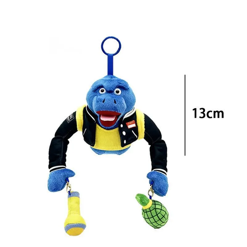 Nouveau Animal singe sac à dos pendentif dessin animé mignon et doux singe décoratif en peluche poupée jouet 13CM un cadeau d'anniversaire pour un enfant