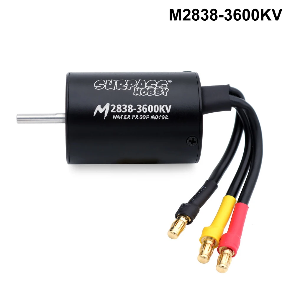 تجاوز هواية RC موتور M2430/2435/2440/2838/2845/540/3650/3660 مقاوم للماء فرش ل 1/10 1/12 1/14 1/16 1/18 RC سيارة قارب #4