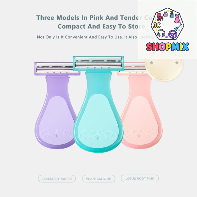 Mini Hair Removal Knife Portable Shaving Razor Private Parts Stainless Steel Razor Blade Remove Body Hair Beauty Tools For Woman