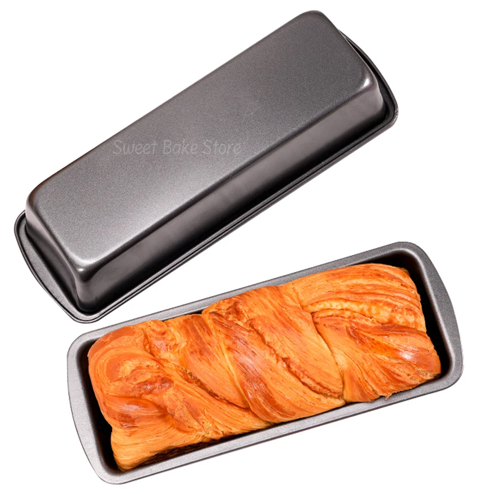 Large Rectangular Bread Pan, Non-stick Carbon Steel Toast Tray, Loaf Baking Mold, For Homemade Bread, Cake, Kitchen Baking Tools