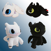 30/40cm Dragon Toothless Plush Pillow Cute Cartoon Dragon Stuffed Cushion Soft Stuffed Pillow Room Decoration Kids Birthday Gift