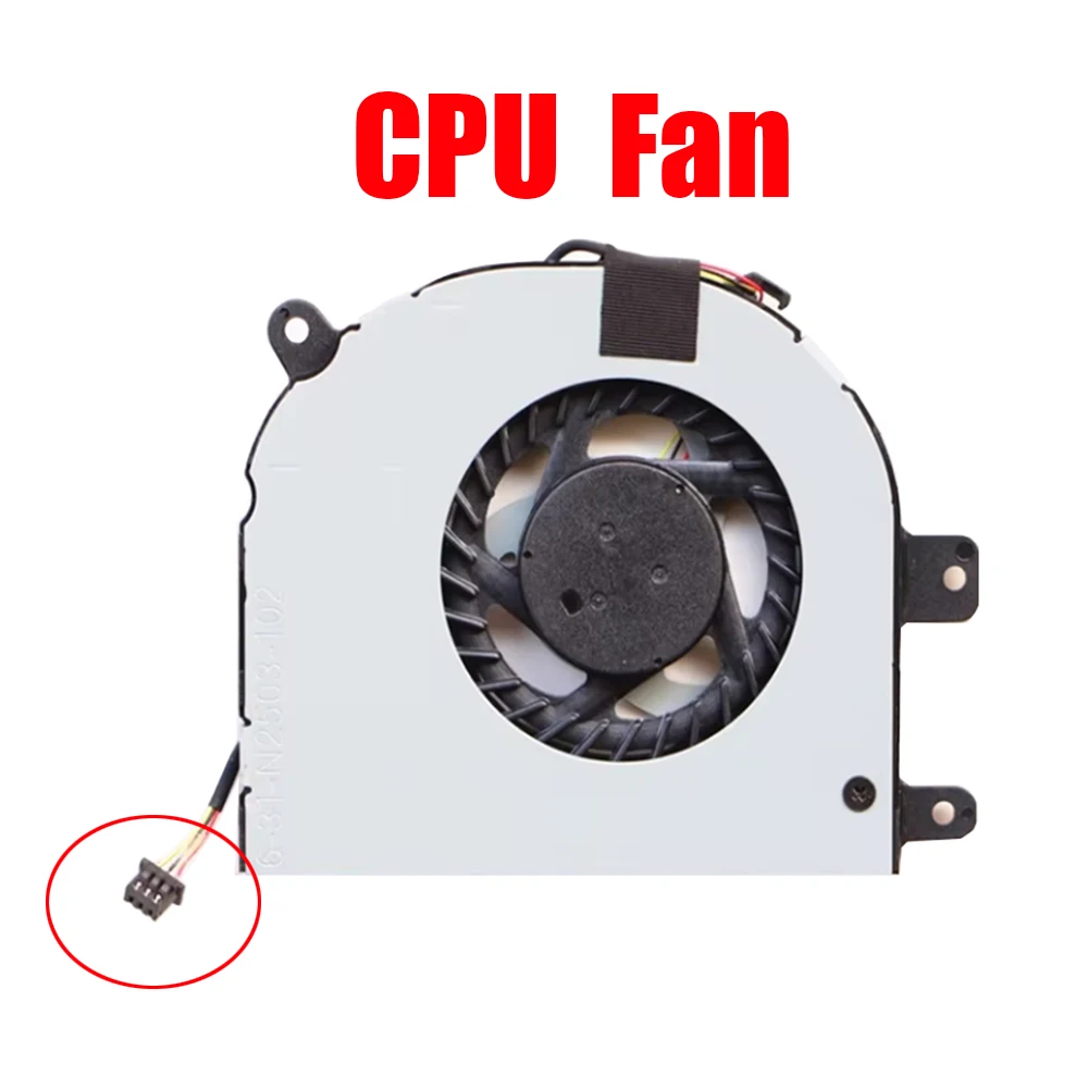 

Laptop CPU Fan For Prostar N240BU N240GU N240JU N240LU N240PU N241BU N241JU N241LU N241PU DC5V 0.50A 3PIN New