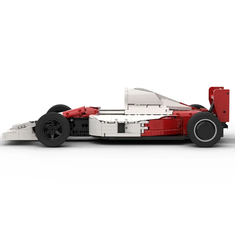 New Technical MOC-180921 F1 MP4/6 1:8 Scale F1 Race Car Model Buiding Kit Creators Block Bricks Kids Toys Birthday Gifts