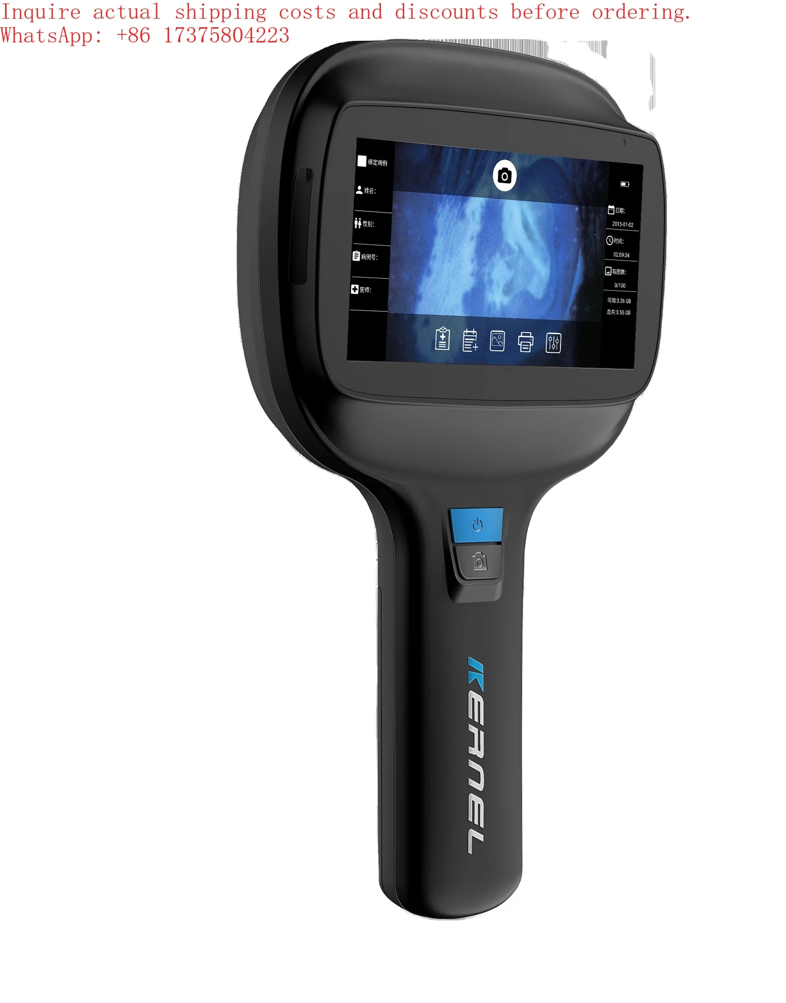Kernel Ce Certification Dermoscopy Wood's Lamp Scanner Facial Analysis