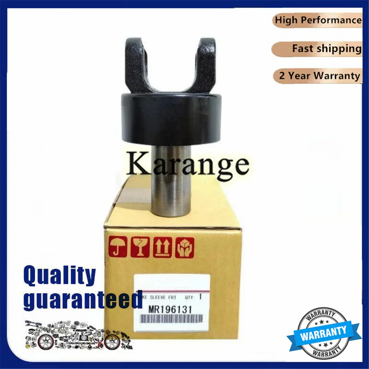 

New 23 Teeth Front Propeller Shaft Sleeve York MR196131 for Mitsubishi Pajero V32 V43 V44 Montero IO H76 H77 L200 K74T KB4T KL3T