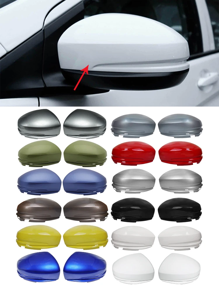 Para honda city fit greiz gienia 2014 2015 2016 2017 2018 tampa do espelho retrovisor invertendo lente refletor capa de habitação externa