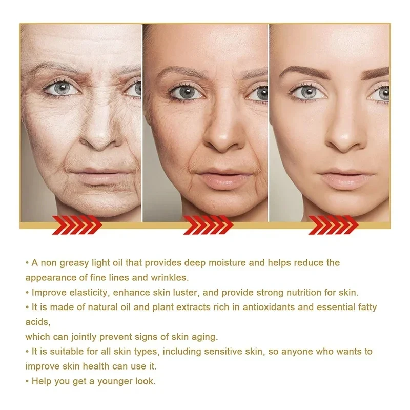 Collagen Face Serum Wrinkle Removalr Whitening Moisturizing Fade Fine Lines Dark Anti Aging Spots Korean Face Care Cosmetics