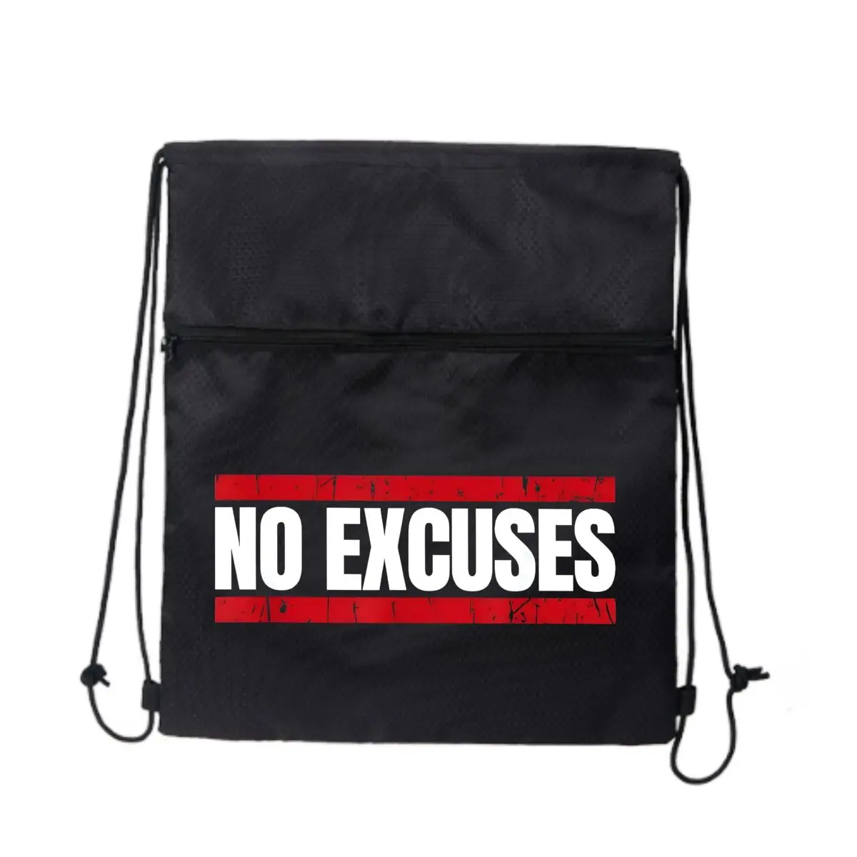 

No Excuses Жирный хлопковый холщовый рюкзак на шнурке, сумка для спортзала, спортивный рюкзак на шнурке