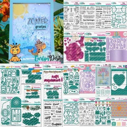 2025 New Fleslabel Snijmallen Cutting Dies Scrapbook Diary Decoration Stencil Embossing Template DIY Greeting Card Handmade