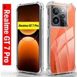 Transparent Funda for Realme GT7 Pro Case Ultra Thin HD Clear Soft Shockproof Cover for Realme GT7 Pro Capa