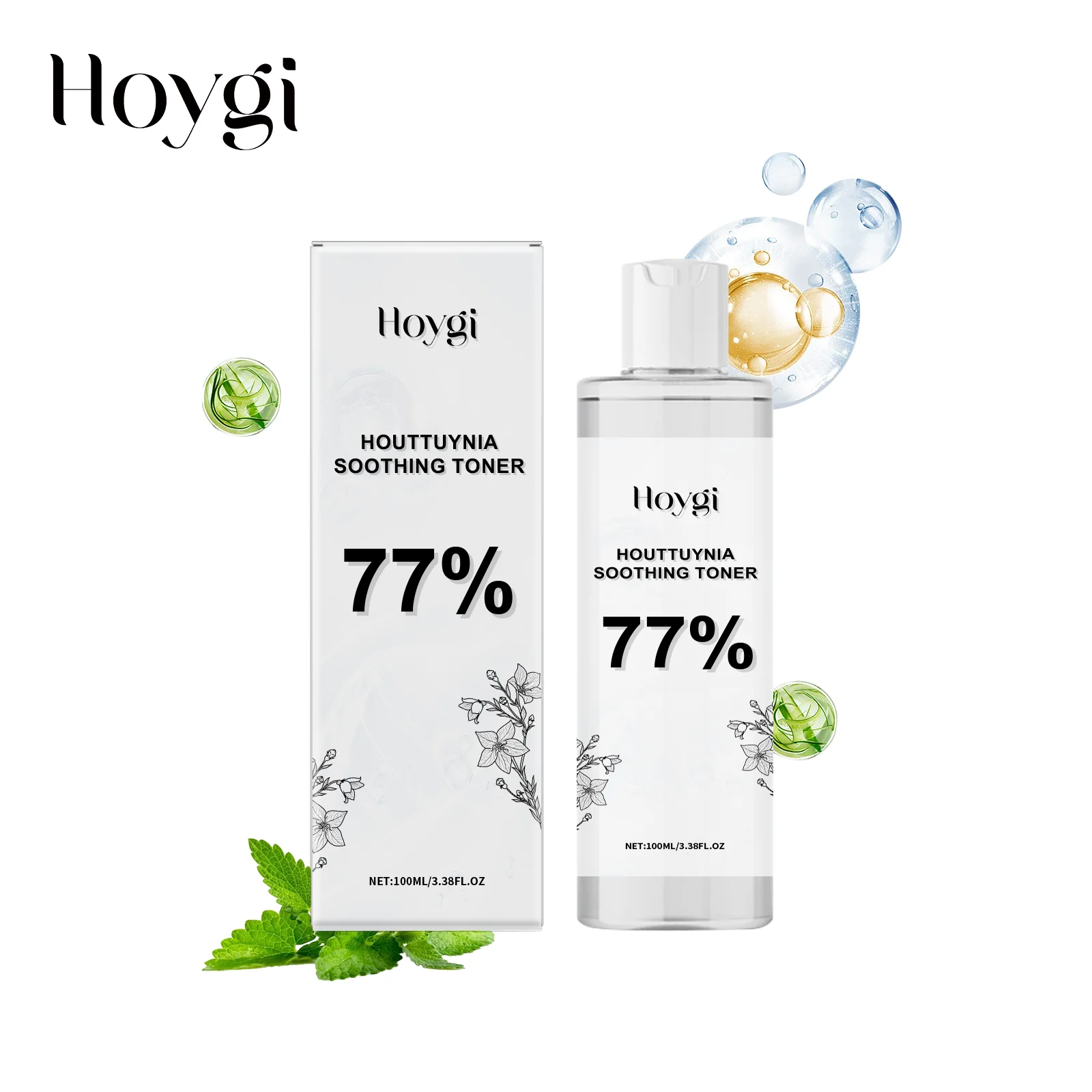 

Houttuynia Herba Toner Deep hydrating, firming, softening and brightening facial essence