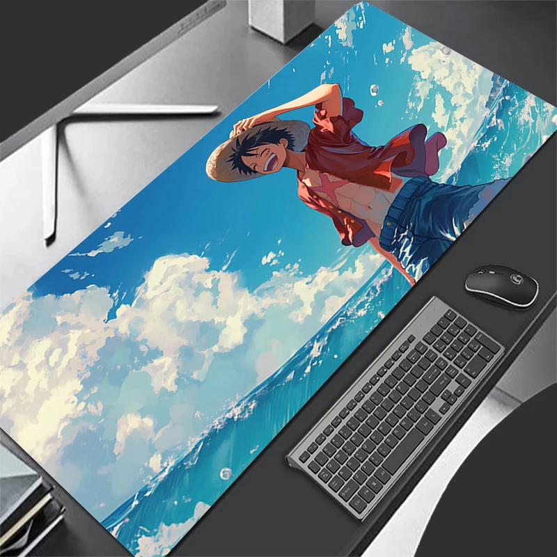 

Mouse Pad one piece luffy XXL Lockedge Large Gaming Accessories Computer Gamer 900x400 Keyboard Mouse Mat Desk Mousepad For Csgo
