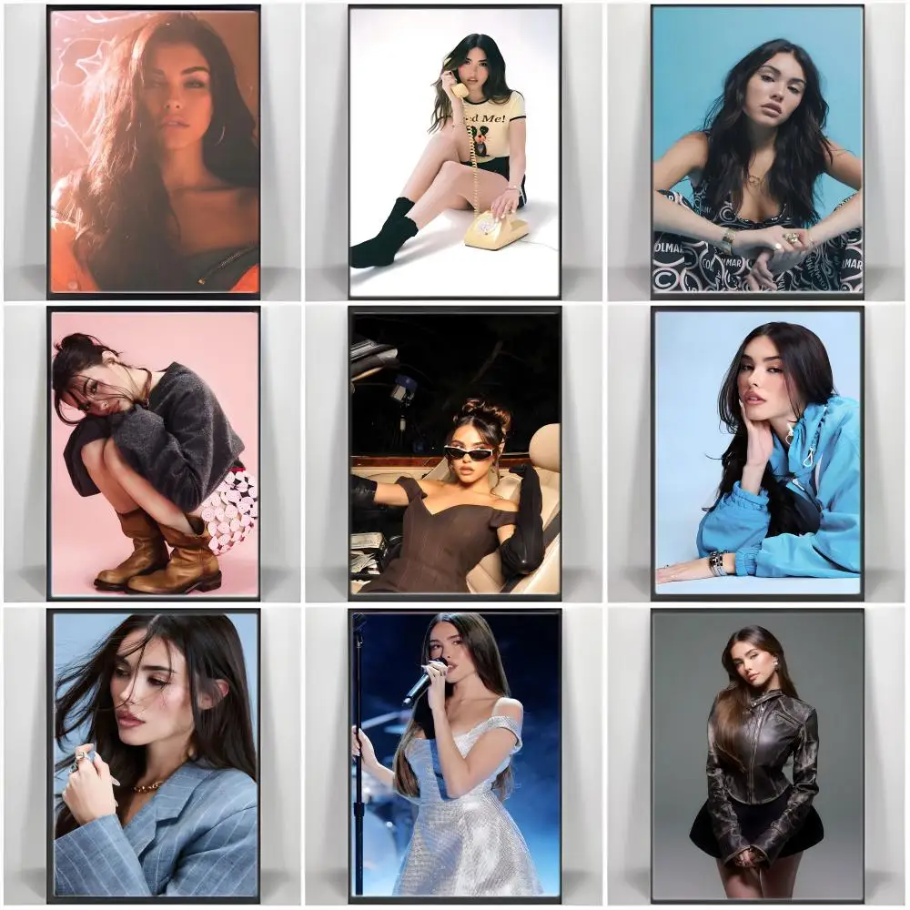 Y2K Sexy Urban M-Madison Beer Poster  Self-adhesive Art Waterproof Paper Sticker Coffee House Bar Room Wall Decor