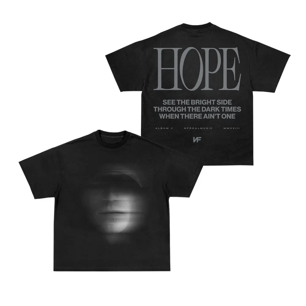 NF Rapper t-shirt Hope Album Merch estate per donna/uomo Unisex o-collo manica corta Tee Streetwear Fashion Top