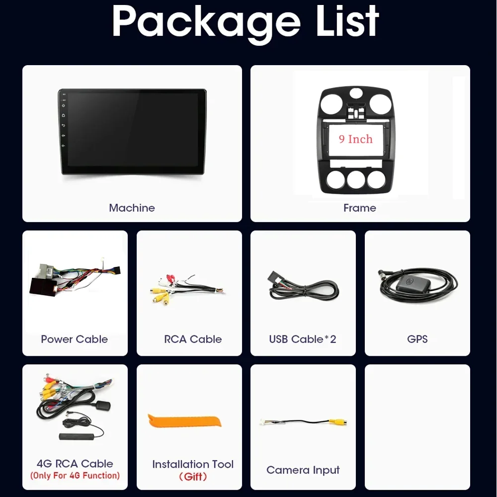 لكرايسلر بي تي كروزر 2000-2010 راديو السيارة 4G واي فاي الملاحة لتحديد المواقع 2DIN مشغل وسائط متعددة بلوتوث ستيريو أندرويد السيارات لا DVD #6