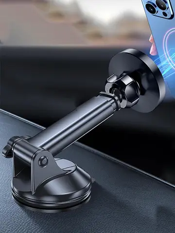 UYUXIO Dashboard Wireless Car Phone Charger Adapter 15W Fast Charging Magnetic Car Phone Holder for iPhone 16 15 14 13 12