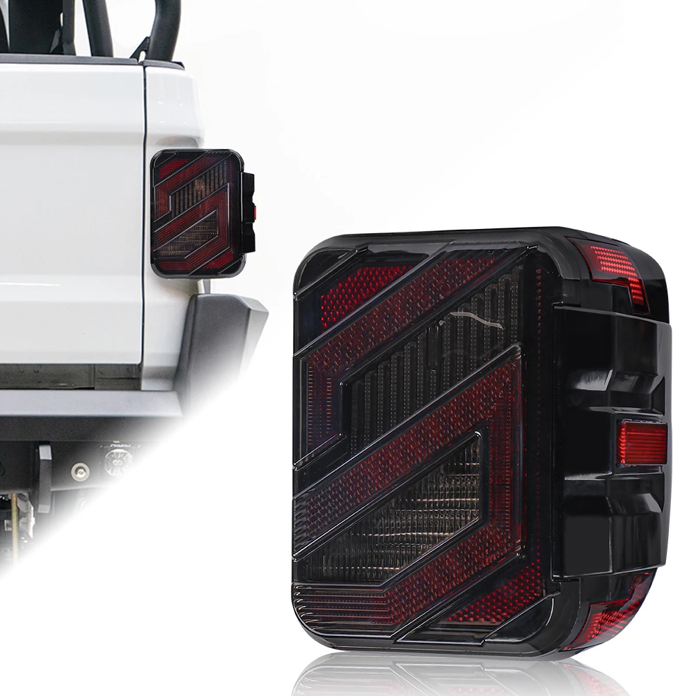 2022 Factory Car Led Tail Lamp 12v Led Tail Light Led Turning Brake Reversing Drl Taillight For Gladiator Jt Sport Rubicon