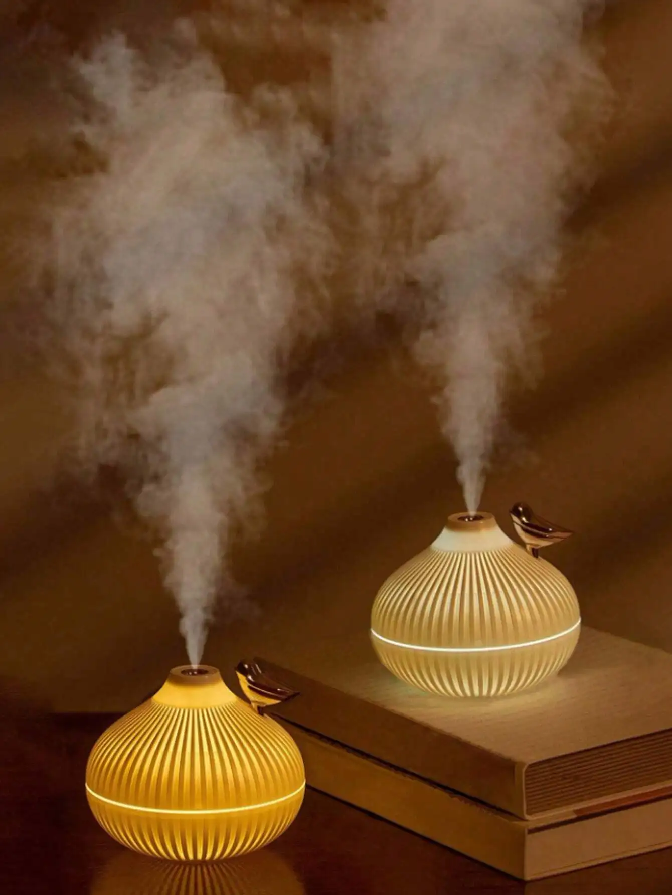 1 قطعة مرطب هواء محمول متعدد الوظائف للضوء الليلي، 300 مل موزع سطح المكتب USB وإضاءة ليلية Led، تصميم رومانسي صغير G