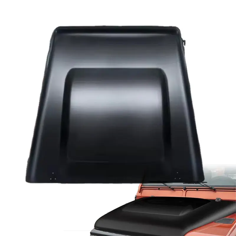 

Off Road Vehicle Auto Parts Aluminum Alloy Hood Cover Bonnet Vents Fit For Land Rover Defender Classic