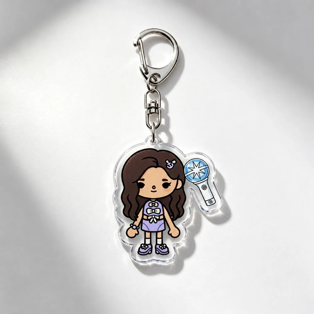 K-pop Katseye Keychain Accessories Bag Charms Cute MANON ‌SOPHIA Womens ‌DANIELA Gamer Keyrings Jewelry Fans Freinds Gift