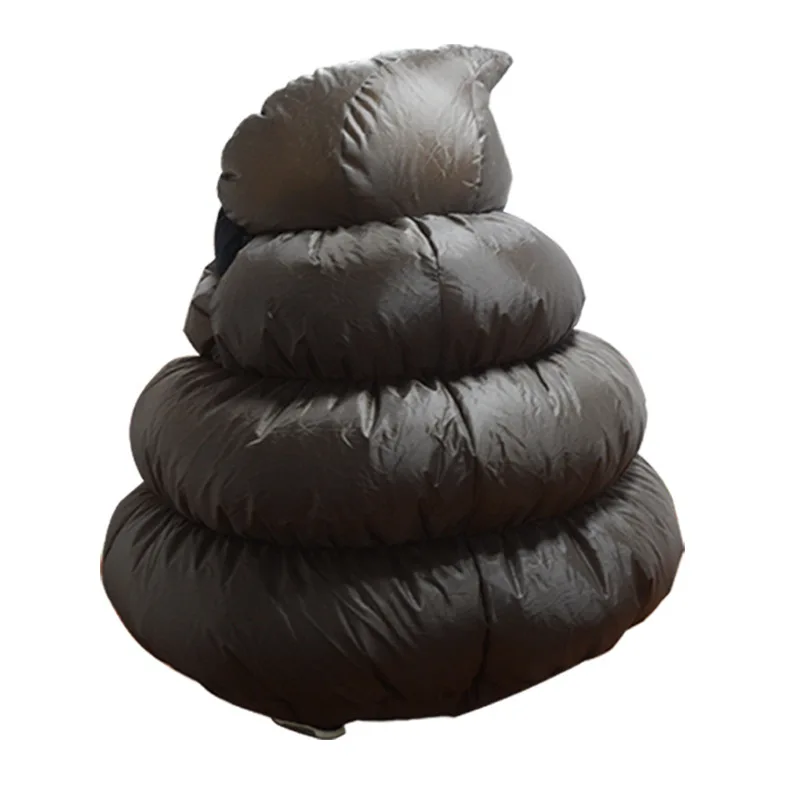 Adult Funny Inflatable Poo Costume Carnival Halloween Cosplay Costume Fancy Dress Party Spoof Poop Inflatable Costume - view 4