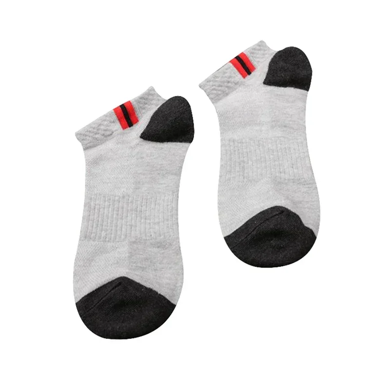 USUS-2sets calcetines suaves unisex para hombre, calcetines cortos profesionales transpirables de varios colores