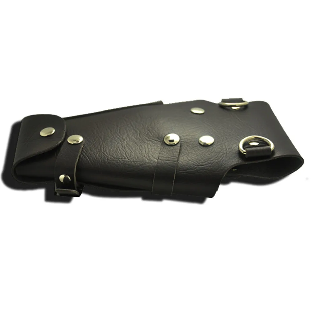 

Adjustable Barber Scissors Holder Waist Bag Multifunction Hairdresser Tool Organizer For Salon Professionals Black