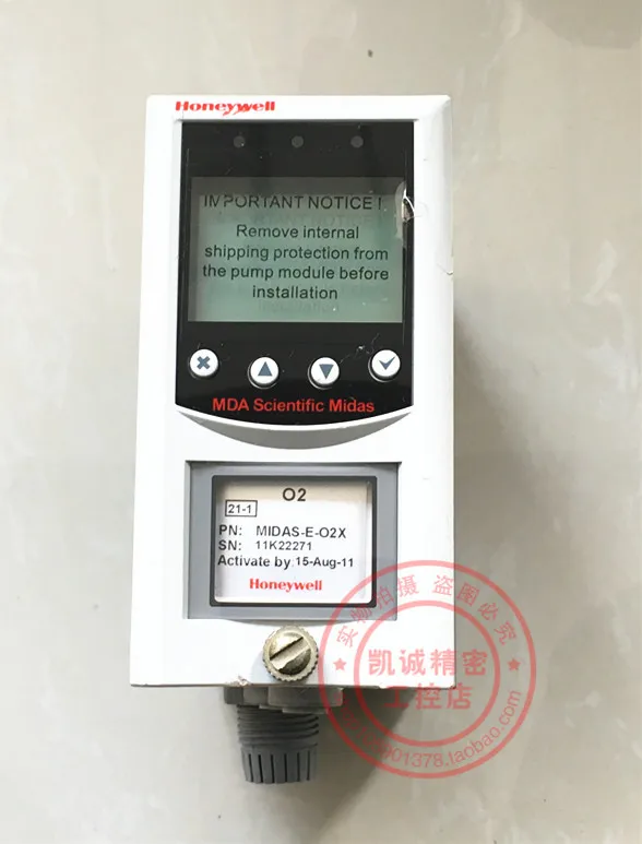 Original Honeywell Ammonia Sensor MIDAS-E-O2X Spot Special Treatment 90% New Warranty.