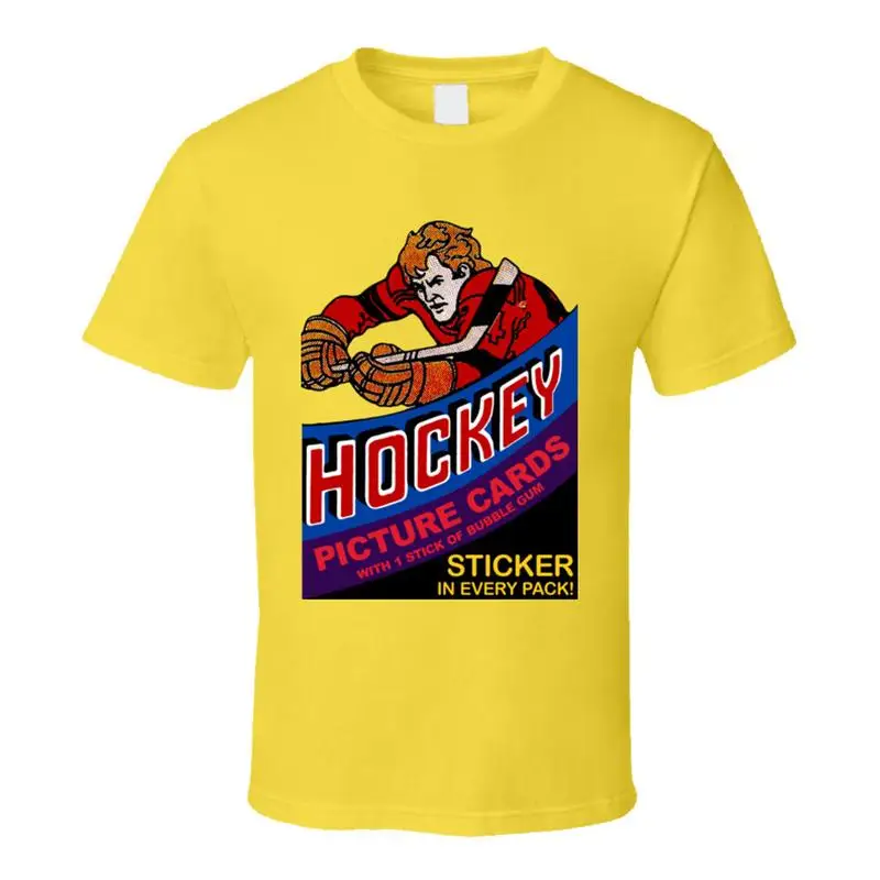 1978 تي شيرت غلاف بطاقات الهوكي